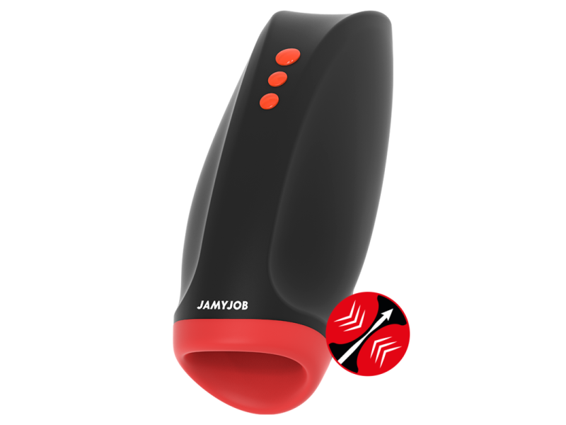 JAMYJOB - NOVAX MASTURBATOR WITH VIBRATION AND COMPRESSION