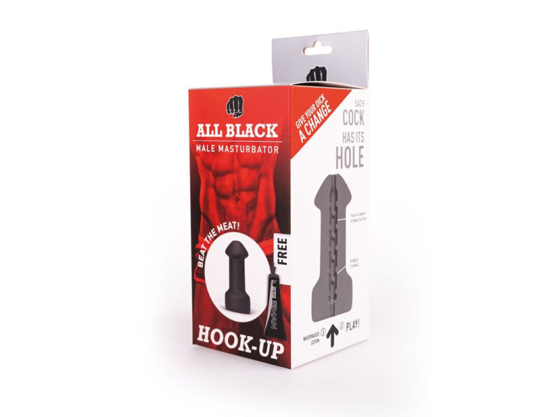 ALL BLACK - MASTURBATOR HOOK-UP