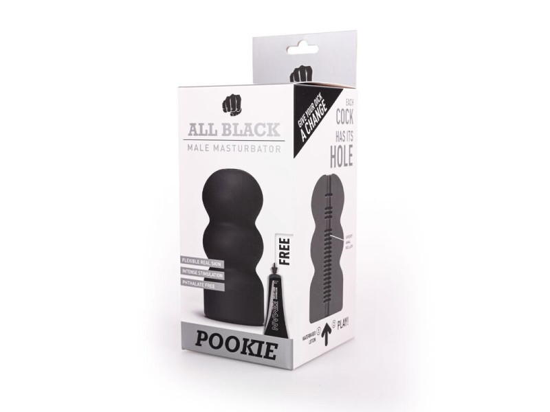 ALL BLACK - MASTURBATOR POOKIE
