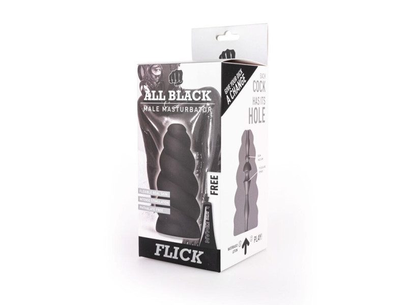 ALL BLACK - MASTURBATOR FLICK