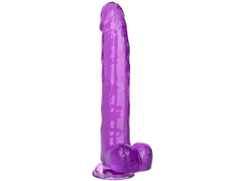 CALEXOTICS - SIZE QUEEN DILDO PURPLE 25.5 CM