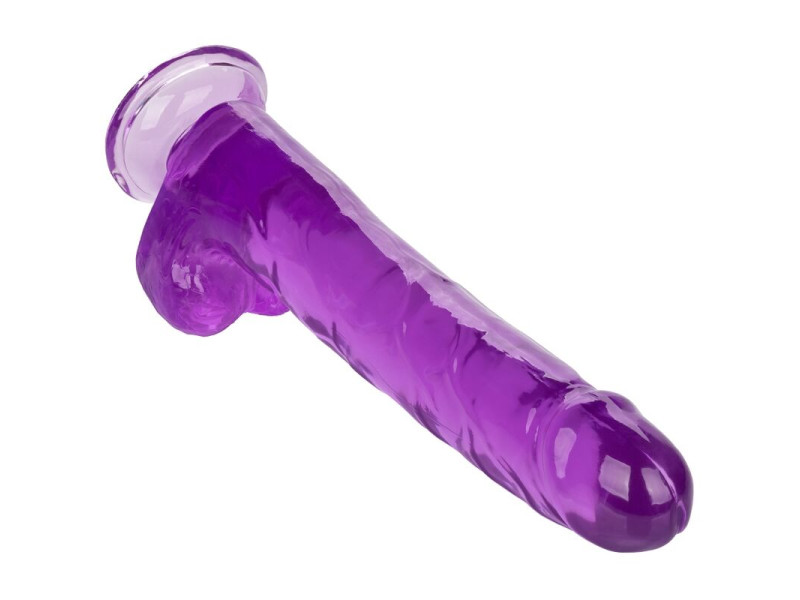 CALEXOTICS - SIZE QUEEN DILDO PURPLE 25.5 CM