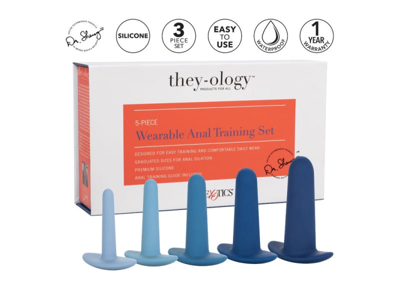 CALEXOTICS - WEARABLE ANAL TRAINING SET 5 PIECES