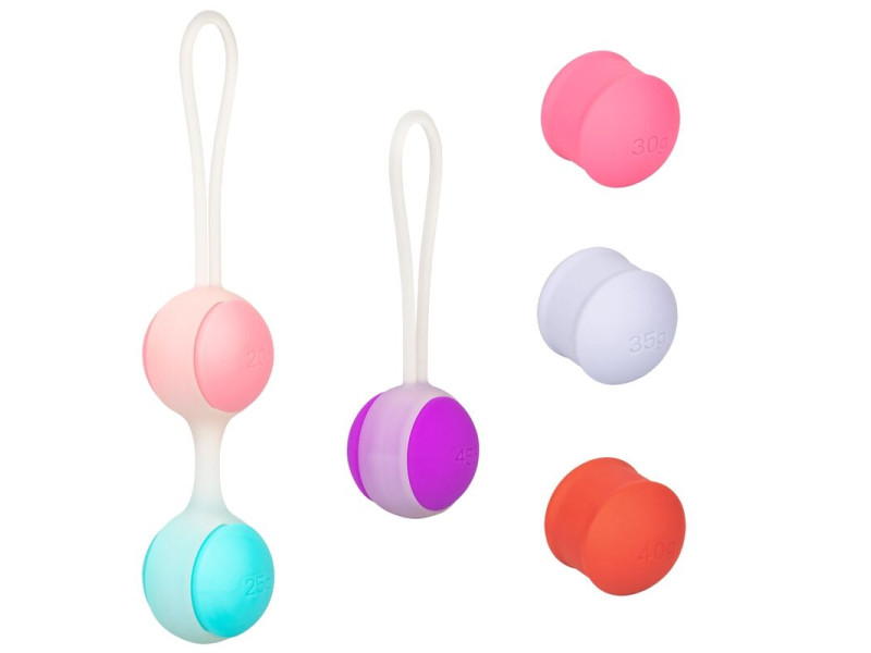 CALEXOTICS - SHE-OLOGY SET BOLAS KEGEL INTERCAMBIABLES