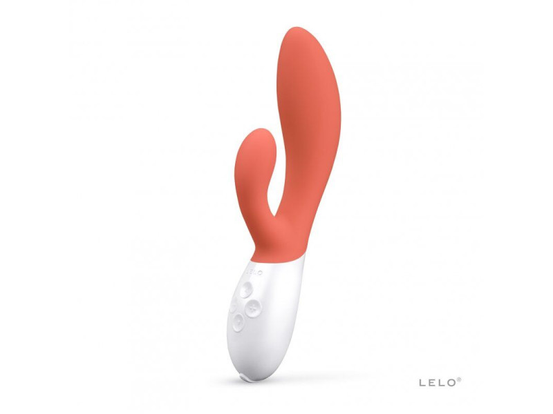 LELO - INA 3 LUXURY CORAL RABBIT VIBRATOR