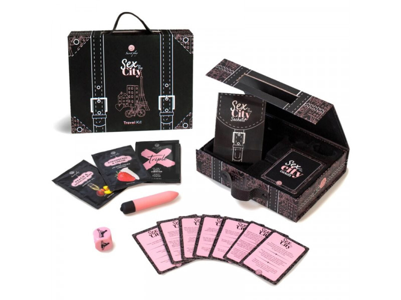 SECRETPLAY - SEX IN THE CITY TRAVEL KIT (ES/EN/DE/FR/NL/PT)