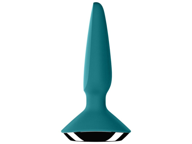 SATISFYER - PLUG ILICIOUS 1 PLUG VIBRATOR GREEN