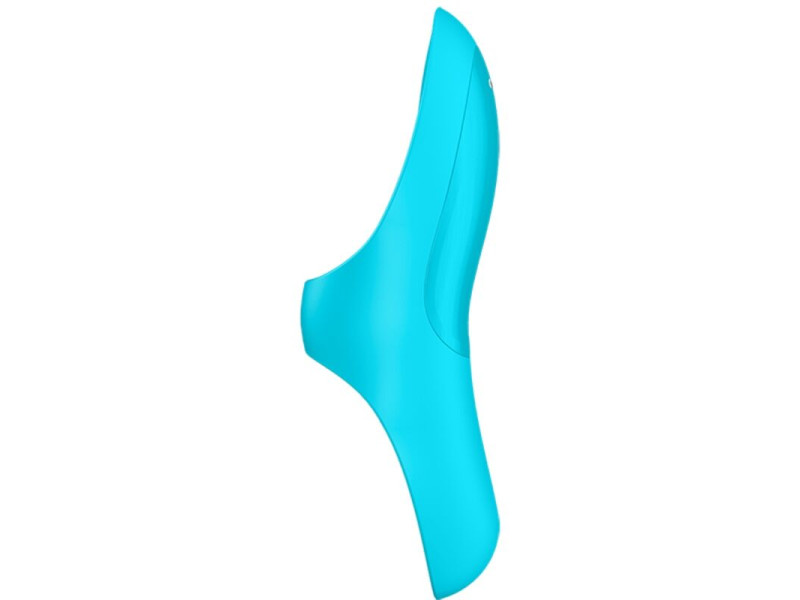 SATISFYER - TEASER FINGER VIBRATOR BLUE LIGHT