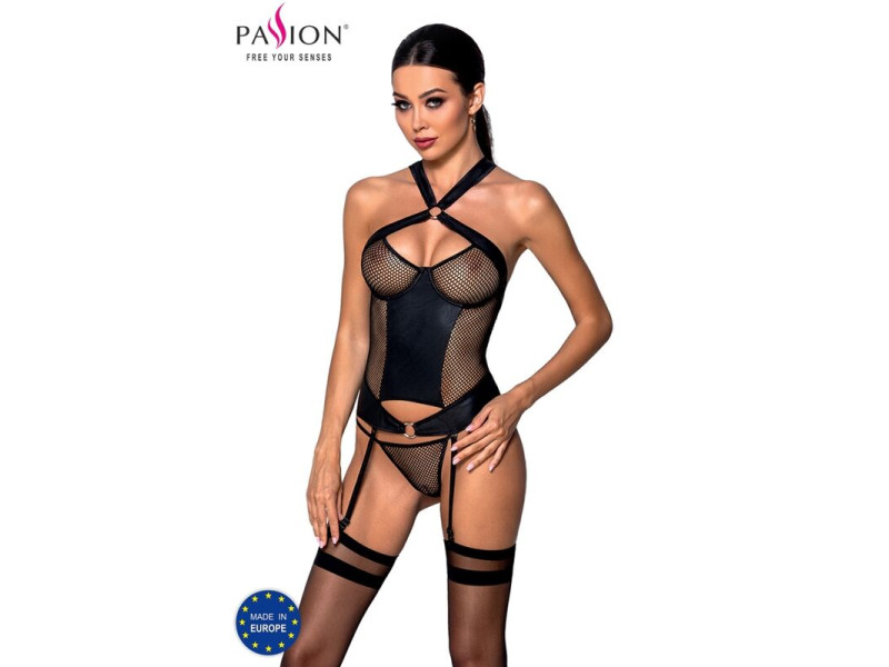 PASSION - AMANDA ECOLOGICAL LEATHER CORSET S/M