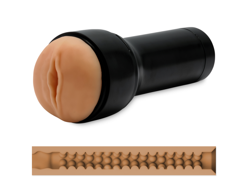 KIIROO - FEEL STROKER MASTURBATOR STIMULATOR - LIGHT BROWN