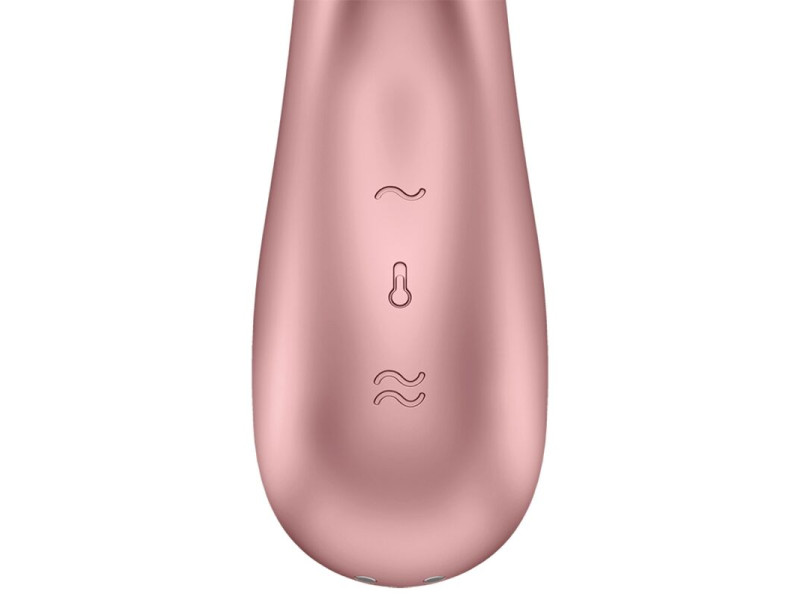 SATISFYER - HOT LOVER VIBRATOR ROSE & BEIGE