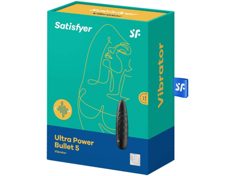 SATISFYER - ULTRA POWER BULLET 5 BLACK