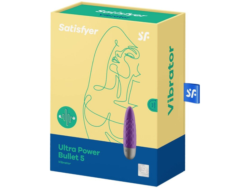 SATISFYER - ULTRA POWER BULLET 5 VIOLETT