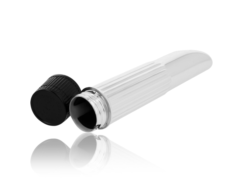 OHMAMA - MINI VIBRATOR SILVER 13.5 CM