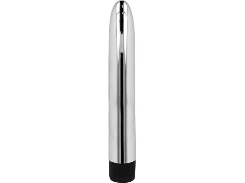 OHMAMA - CLASSIC SILVER VIBRATOR 17.5 CM