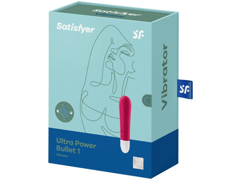 SATISFYER - ULTRA POWER BULLET 1 RED