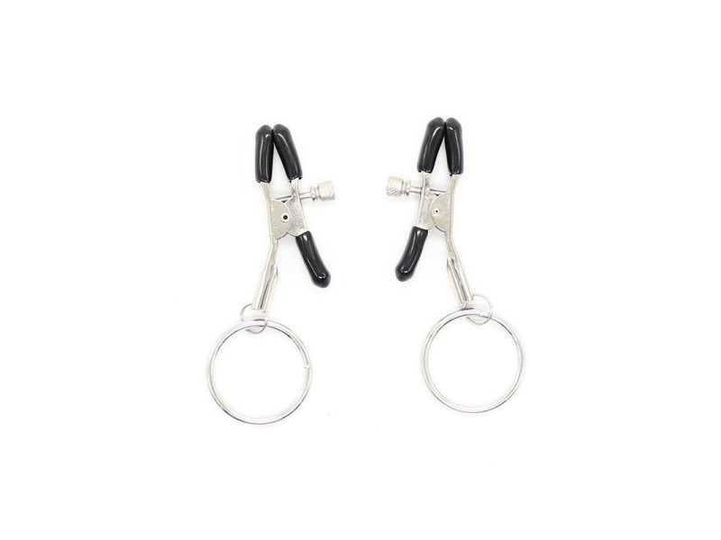 OHMAMA FETISH - NIPPLE CLAMPS WITH RINGS