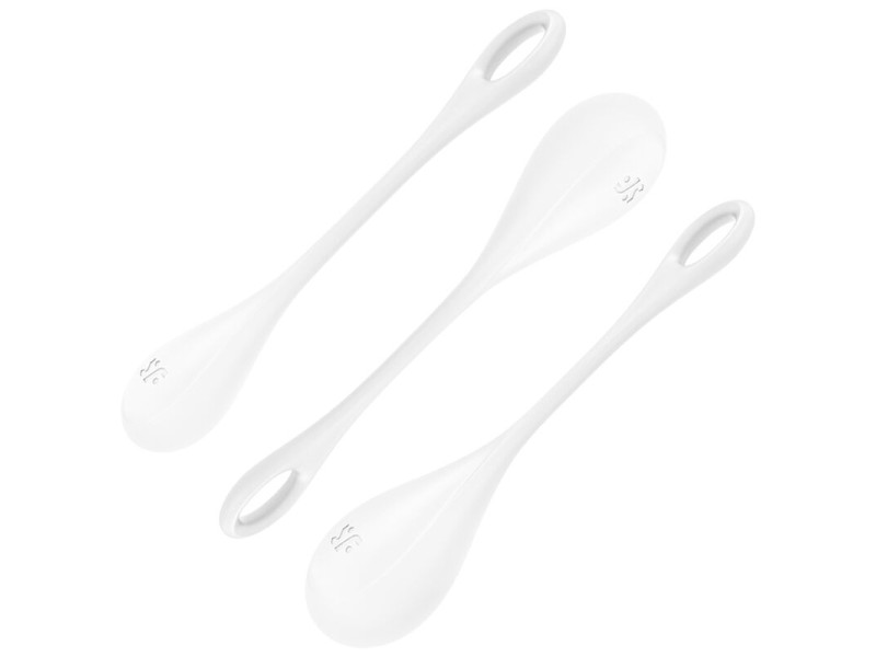 SATISFYER - YONI POWER 1 TRAINING SET WHITE