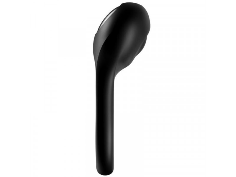 SATISFYER - MAJESTIC DUO RING VIBRATOR BLACK