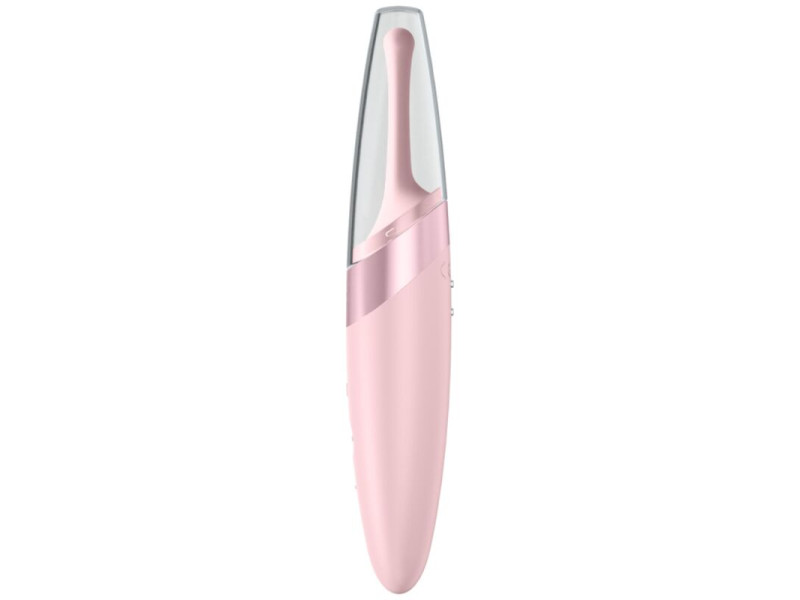 SATISFYER - TWIRLING DELIGHT CLIT TIP VIBRATOR PINK