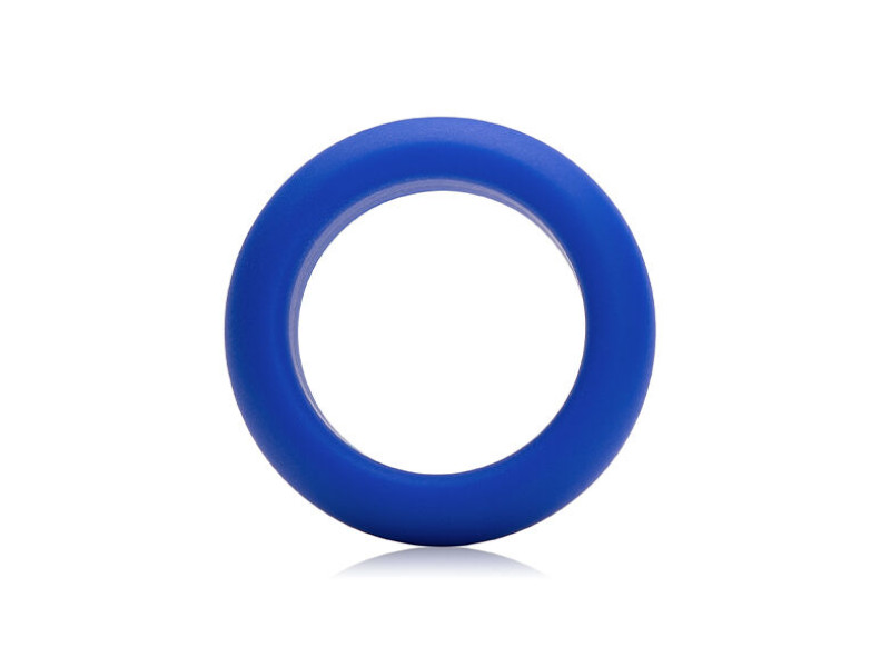 JE JOUE - BLUE SILICONE RING - MINIMUM STRANGULATION