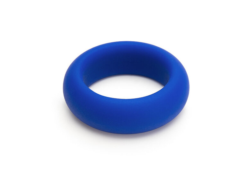 JE JOUE - BLUE SILICONE RING - MINIMUM STRANGULATION