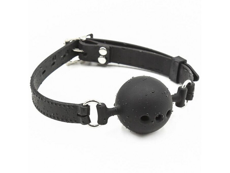 OHMAMA FETISH - BREATHABLE SILICONE BALL GAG SIZE L