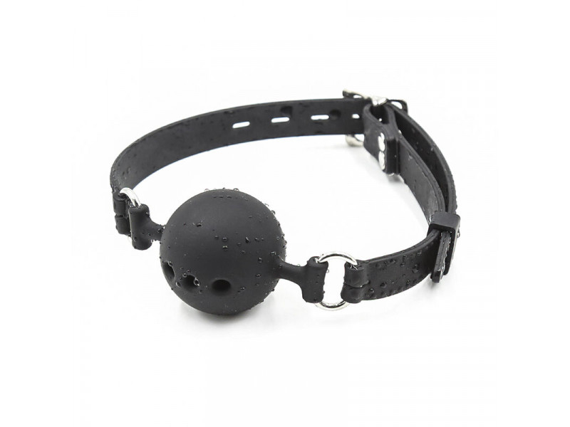 OHMAMA FETISH - BREATHABLE SILICONE BALL GAG SIZE L