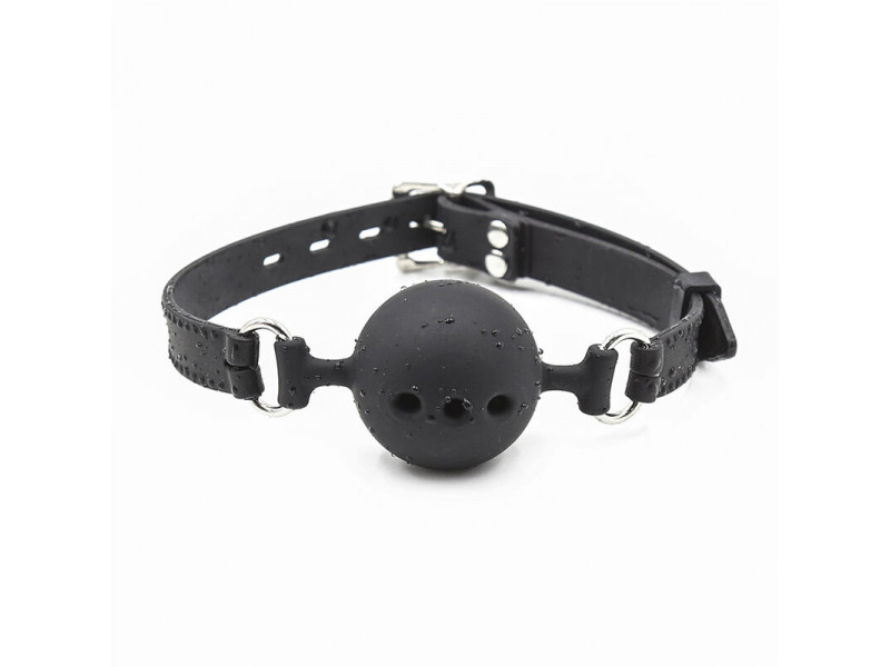 OHMAMA FETISH - BREATHABLE SILICONE BALL GAG SIZE L