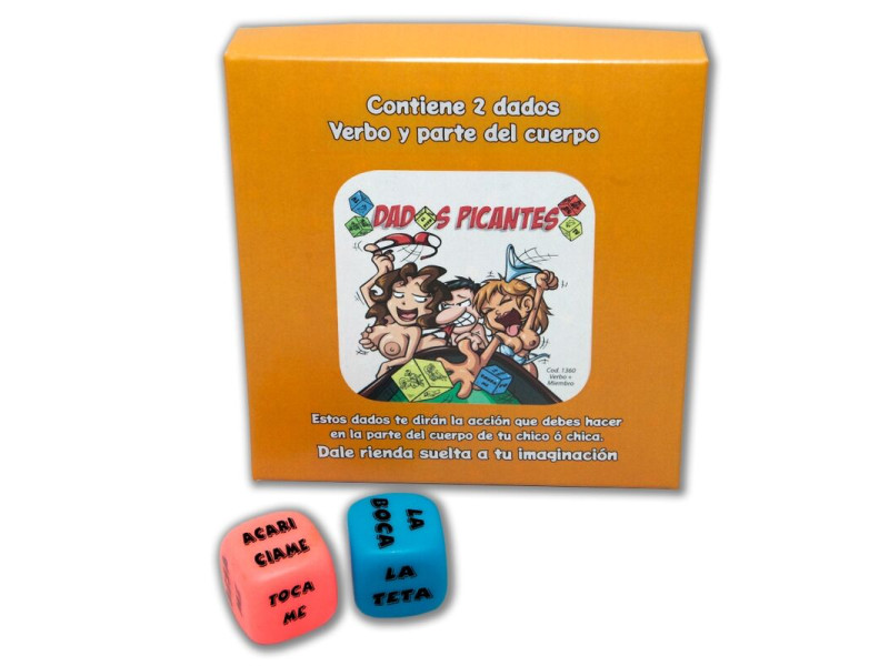 DIABLO PICANTE - 2 DICE GAME OF ACTION AND PART OF THE BODY