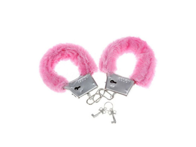 DIABLO PICANTE - PLEASURE FURRY HANDCUFFS PINK