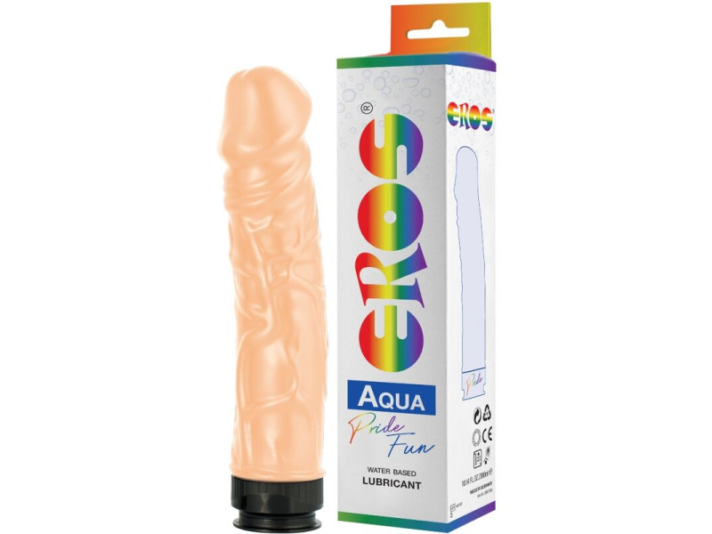 PRIDE - EROS AQUA LGBT PRIDE DILDO AND WATERBASED LUBRICANT