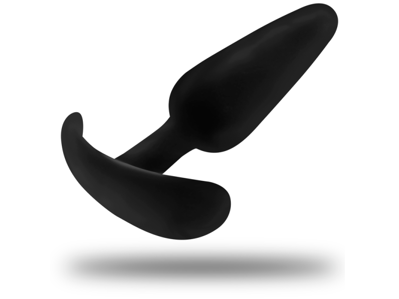 OHMAMA - SILICONE ANAL PLUG WITH SMALL HANDLE