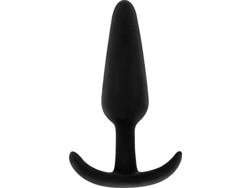 OHMAMA - SILICONE ANAL PLUG WITH SMALL HANDLE