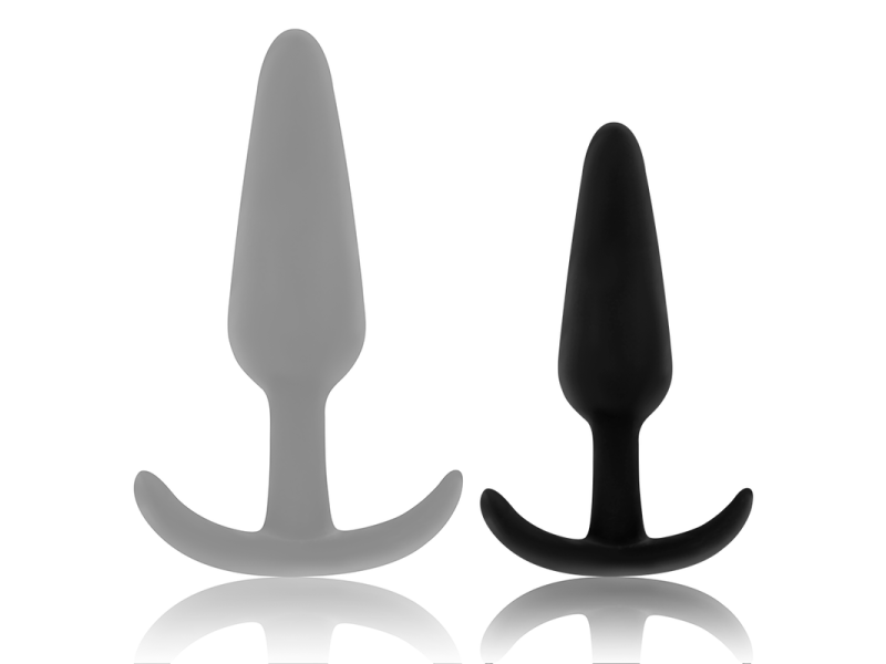 OHMAMA - SILICONE ANAL PLUG WITH SMALL HANDLE