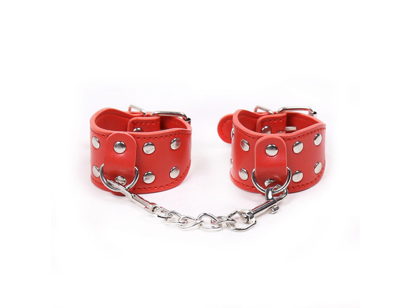 OHMAMA FETISH - ADJUSTABLE HANDCUFFS WITH METAL CHAIN