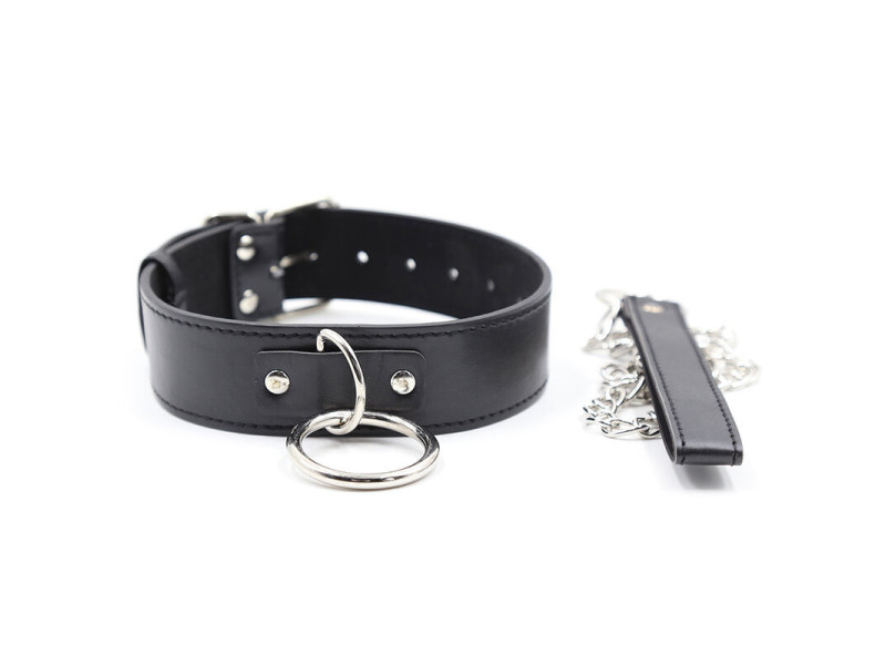 OHMAMA FETISH - SUBMISSION COLLAR WITH LEASH