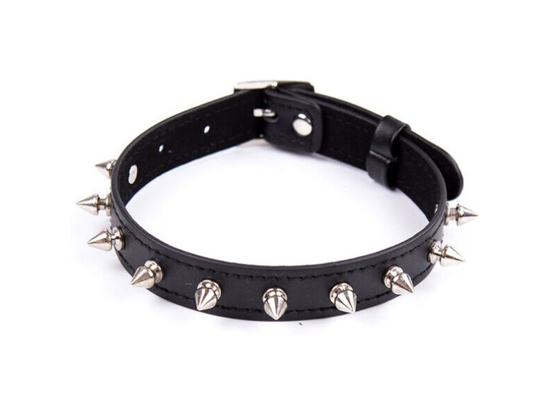 OHMAMA FETISH - COLLAR SPIKES PUNK COLLAR