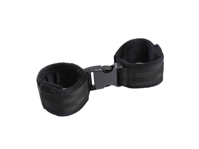 OHMAMA FETISH - HOOK AND LOOP FASTENER NYLON WRIST RESTRAINTS