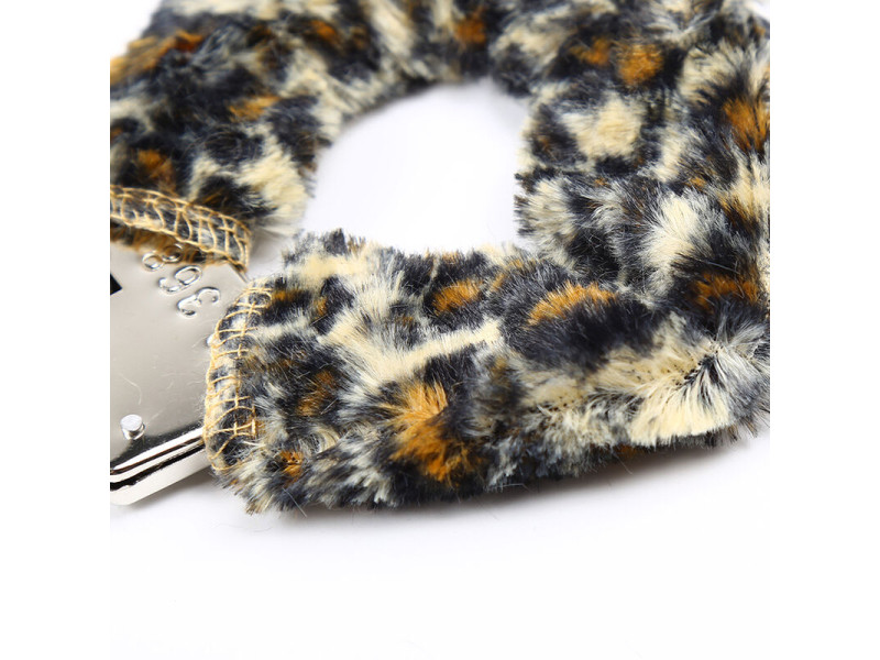 OHMAMA FETISH - VELVETEEN FURLINED METAL WRIST CUFFS