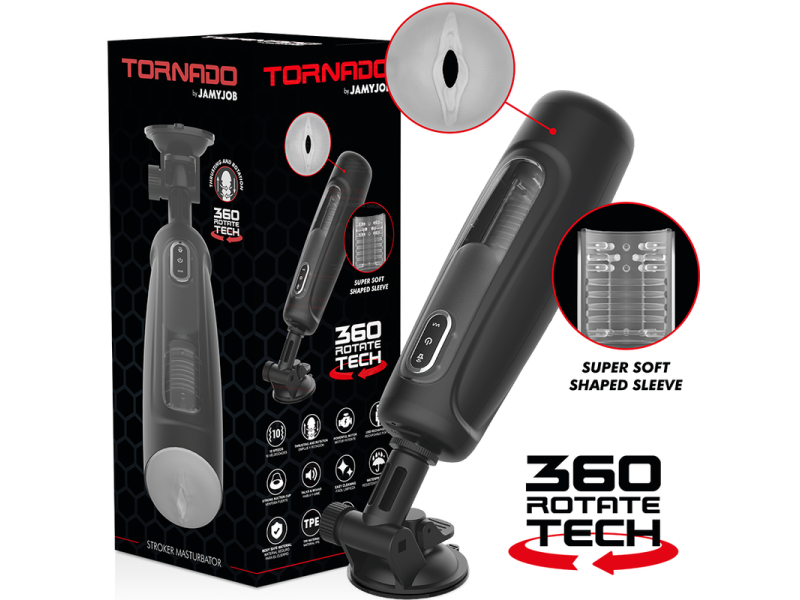 JAMYJOB - TORNADO 360 ROTATE TECH STROKER