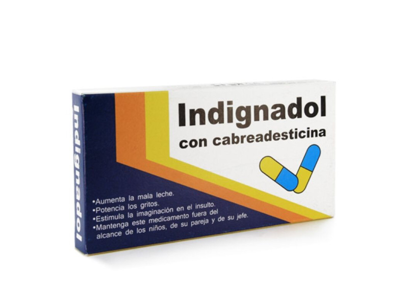 DIABLO GOLOSO - INDIGNADOL MEDICATION BOX