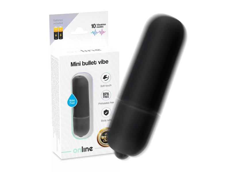 ONLINE - MINI BULLET VIBE BLACK