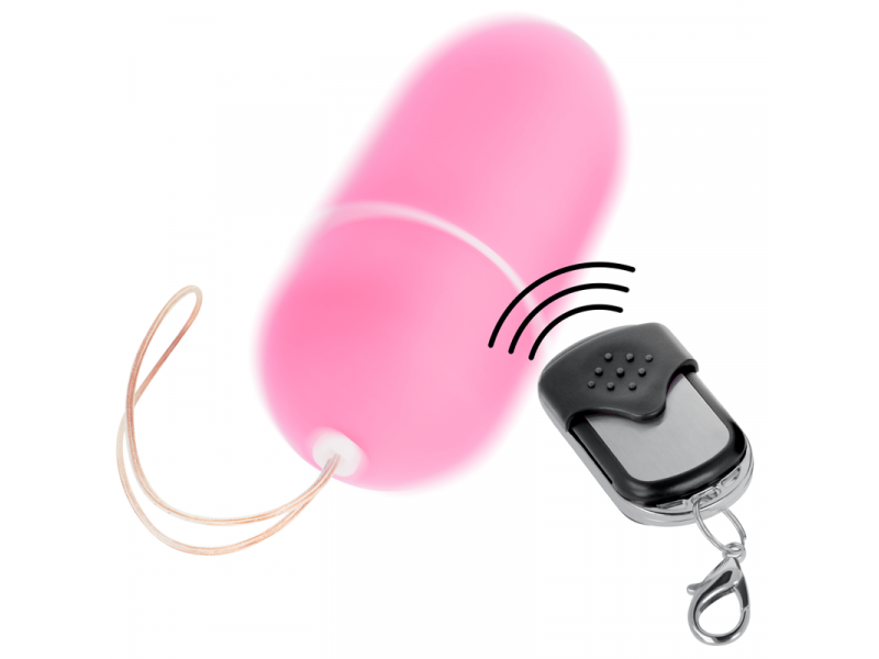 ONLINE - REMOTE CONTROL VIBRATING EGG L PINK