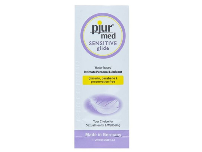 PJUR - MED SENSITIVE GLIDE WATER BASED LUBRICANT 2 ML