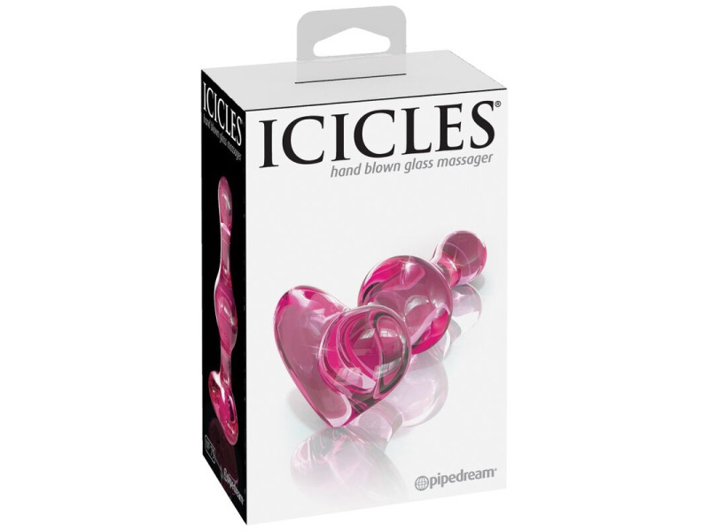 ICICLES - N. 75 GLASS DILDO