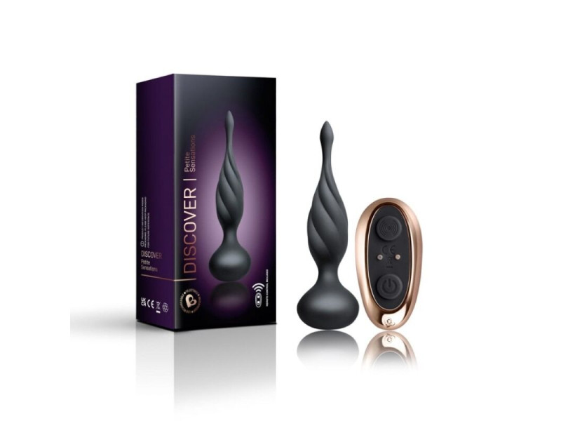 ROCKS-OFF - DISCOVER ANAL STIMULATOR - BLACK