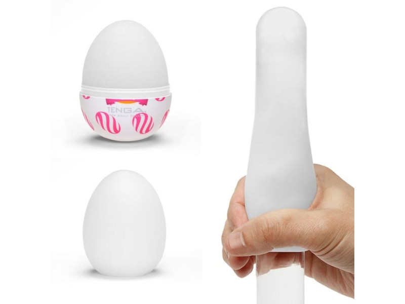 TENGA - CURL EGG MASTURBATOR