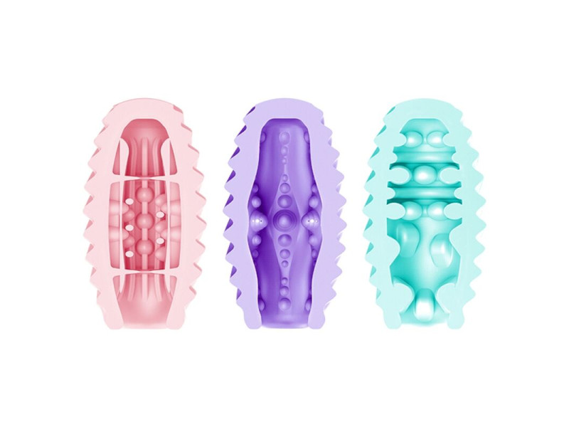PRETTY LOVE - DOUBLE SIDED MASTURBATOR EGG 15 UNITS