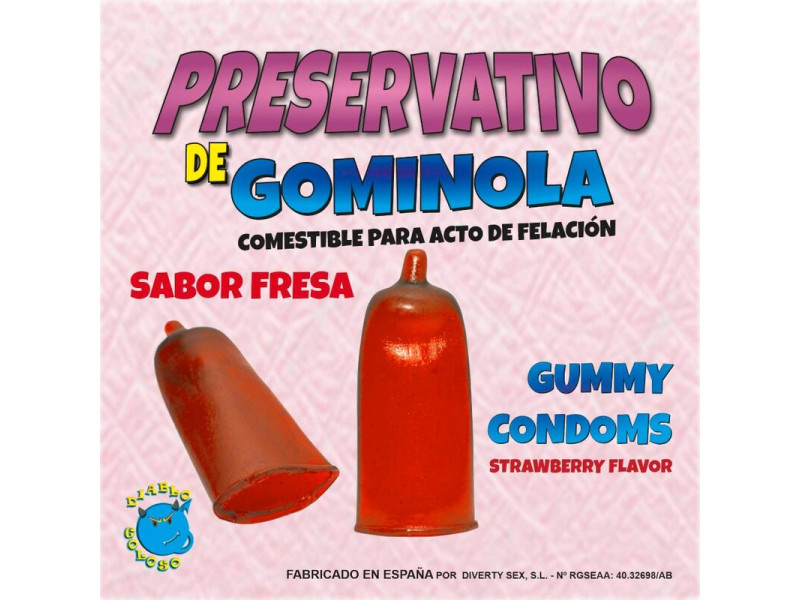 DIABLO PICANTE - STRAWBERRY GUMMY PRESERVATIVE